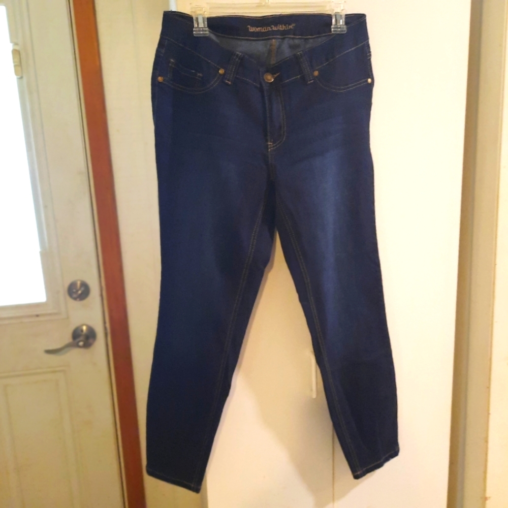 Woman Within Jeans Stretct NWOT